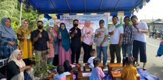 TBM Bersama Perpustakaan Daerah Anambas Gelar Lomba Mewarnai dan Baca Puisi