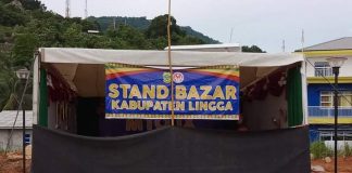 Tampil Sederhana, Stand Bazar Lingga Curi Perhatian Pengunjung