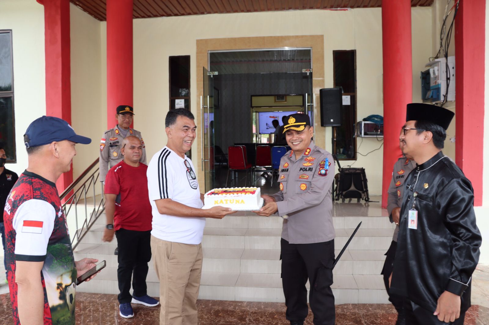 Kapolres Natuna Ucapkan Terimakasih Atas Ucapan Hari Bhayangkara ke 76 Dari Rekan-rekan Pemda dan Forkompinda