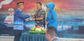 Lanal Tarempa Peringati 29 Tahun Berdirinya Pangkalan TNI AL Tarempa