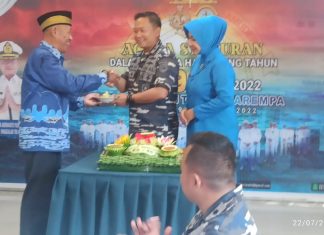 Lanal Tarempa Peringati 29 Tahun Berdirinya Pangkalan TNI AL Tarempa