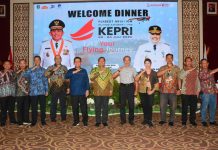 Gubernur Ansar Galar Welcome Dinner Bersama Peserta Flying Adventure