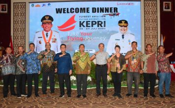 Gubernur Ansar Galar Welcome Dinner Bersama Peserta Flying Adventure