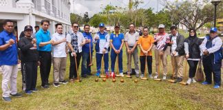 Ketua KONI, PWI, GRANAT, Rektor, Pejabat dan Atlet Nasional Hadiri Seleksi Atlet Wood Ball Batam