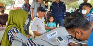 Hari Bakti TNI AU ke-75, Lanud RSA Gelar Pengobatan Gratis dan Donor Darah