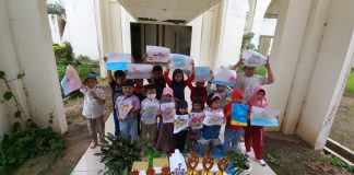 Kembangkan Kreatifitas, Anak TK dan SD di Natuna Ikuti Lomba Mewarnai dan Melukis
