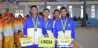 Kadispora Lingga Sampaikan Apresiasi dan Berikan Bonus Atlet Popda Kepri Ke VIII