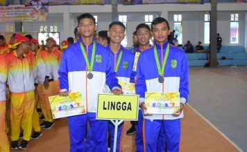 Kadispora Lingga Sampaikan Apresiasi dan Berikan Bonus Atlet Popda Kepri Ke VIII