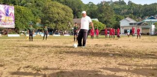 Bupati Abdul Haris Buka Turnamen Askab PSSI Anambas