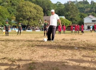 Bupati Abdul Haris Buka Turnamen Askab PSSI Anambas