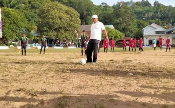 Bupati Abdul Haris Buka Turnamen Askab PSSI Anambas