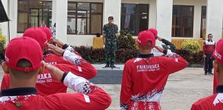 Dandim 0318/Natuna Buka Pelatihan Paskibra