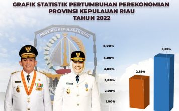 Ditengah Tekanan Inflasi, Ekonomi Kepri Triwulan II 2022 Tumbuh 5,01 Persen