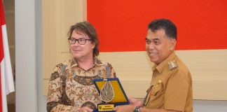 Bupati Natuna Bahas Pengembangan Pariwisata Bersama Tim Binus University Jakarta