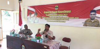 Kesbangpol Lingga Gelar Rakor Kesbangpoldagri Tahun 2022