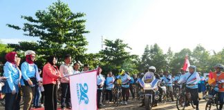 Marlin Lepas Fun Bike di RS Awal Bros