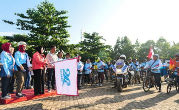 Marlin Lepas Fun Bike di RS Awal Bros
