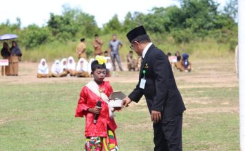 Sekcam Bakung Serumpun Sampaikan Ucapan Terima Kasih Kepada Paskibra HUT RI Ke-77