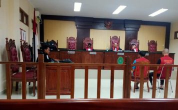 Dua Terdakwa Pemilik Narkotika Seberat 2,1 Kilogram Divonis Hukuman Seumur Hidup