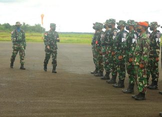 Danlanud RSA Natuna Buka Latihan Pertahanan Pangkalan Tahun 2022