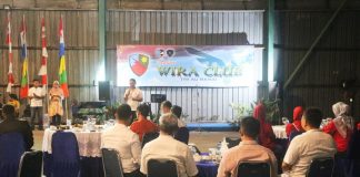 Jaga Kekompakan, Perwira TNI AU Perbatasan Ada Malam Wira Club