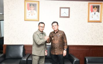 Gubernur Ansar Terima Kunjungan Kabinda Kepri Yang Baru