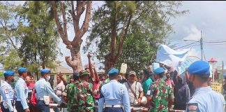 Kesiapsiagaan Prajurit Lanud RSA Dalam Penanggulangan Huru-hara di Natuna