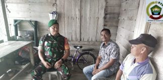 Babinsa Koramil 07/Palmatak Kembali Gelar Komsos Rutin dengan Warga Binaan