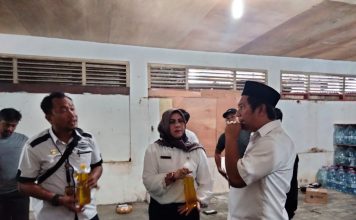 Cegah Penjualan Migor Melebihi HET, DKUMPP Anambas Sidak Ke Pasar