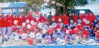 Meriahkan HUT RI Ke-77, TK Angkasa Lanud Raden Sadjad Gelar Perlombaan