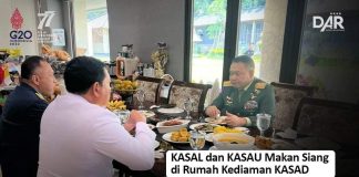 Bahas Stabilitas Nasional, Pimpinan 3 Matra TNI Kumpul di Rumah KSAD Usai Pidato Kenegaraan Presiden