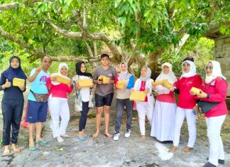 Meriahkan HUT RI Ke-77, TP PKK Siantan Gelar Berbagai Perlombaan