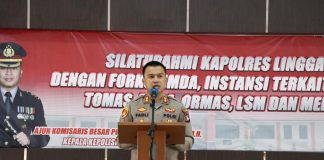 Jalin Sinergitas, Kapolres Lingga Gelar Silaturahmi Untuk Menciptakan Kamtibmas yang Kondusif