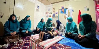 Ketua TP PKK Natuna Jenguk Ananda Dafi Septian