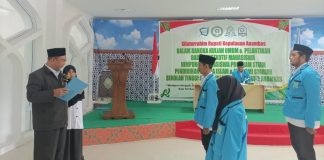 Ketua STAI Paduka Anambas Lantik DEMA HIMA PAI dan HIMA ESY