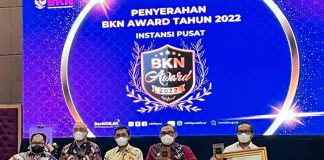 Kemenkumham Kembali Raih 2 BKN Award Tahun 2022