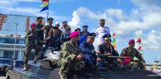 Lanal Ranai Gelar Upacara Peringatan HUT TNI AL Ke-77