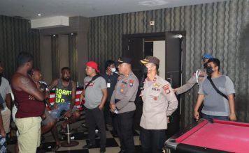 Cipta Kondisi, Polres Karimun Bersama TNI Cek THM
