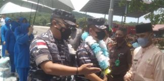 Danlantamal IV Tinjau Kesiapan Lanal Tarempa