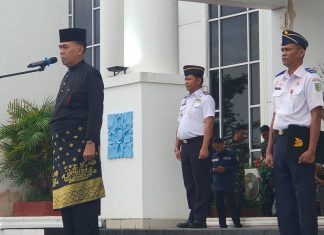 Bupati Natuna Pimpin Upacara Harhubnas ke-77