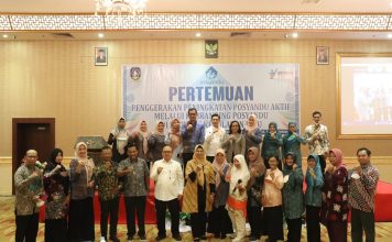 Dewi Ansar Buka Kegiatan Penggerakan Peningkatan Posyandu Aktif Melalui Rebranding Posyandu
