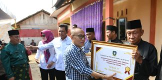 Gubernur Ansar Meresmikan Panti Jompo Tuah Bunda Dabo Singkep