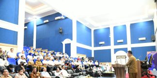 Gubernur Ansar Hadiri Pelantikan dan Serah Terima Jabatan Rektor Uniba