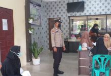 Hindari Terjadi Hal Buruk, Polresta Laksanakan Pengamanan Pembagian Bansos Kenaikan BBM