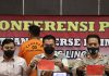 SatReskrim Polres Lingga Gelar Konferensi Pers Kasus Tindak Pidana Pemerasan