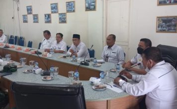 Bahas Penyaluran Kompensasi BBM Bersubsidi, Bupati Anambas Rapat Bersama PT Pos