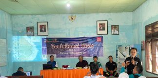 Kasubsipenmas Polres Natuna Ajak Masyarakat Melawan Hoax Hingga ke Pelosok Desa