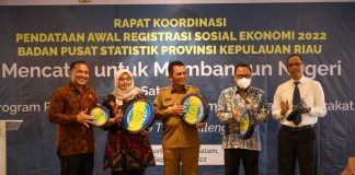 Gubernur Kepri Buka Rakor Registrasi Sosial Ekonomi