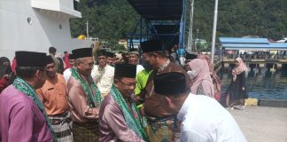 Bupati Anambas Sambut Kedatangan Rombongan BP3K2NA dari Natuna