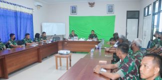 Danlanud RSA Terima Tim Wasrikkap Itkoopsud I